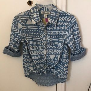 Long sleeve button down shirt